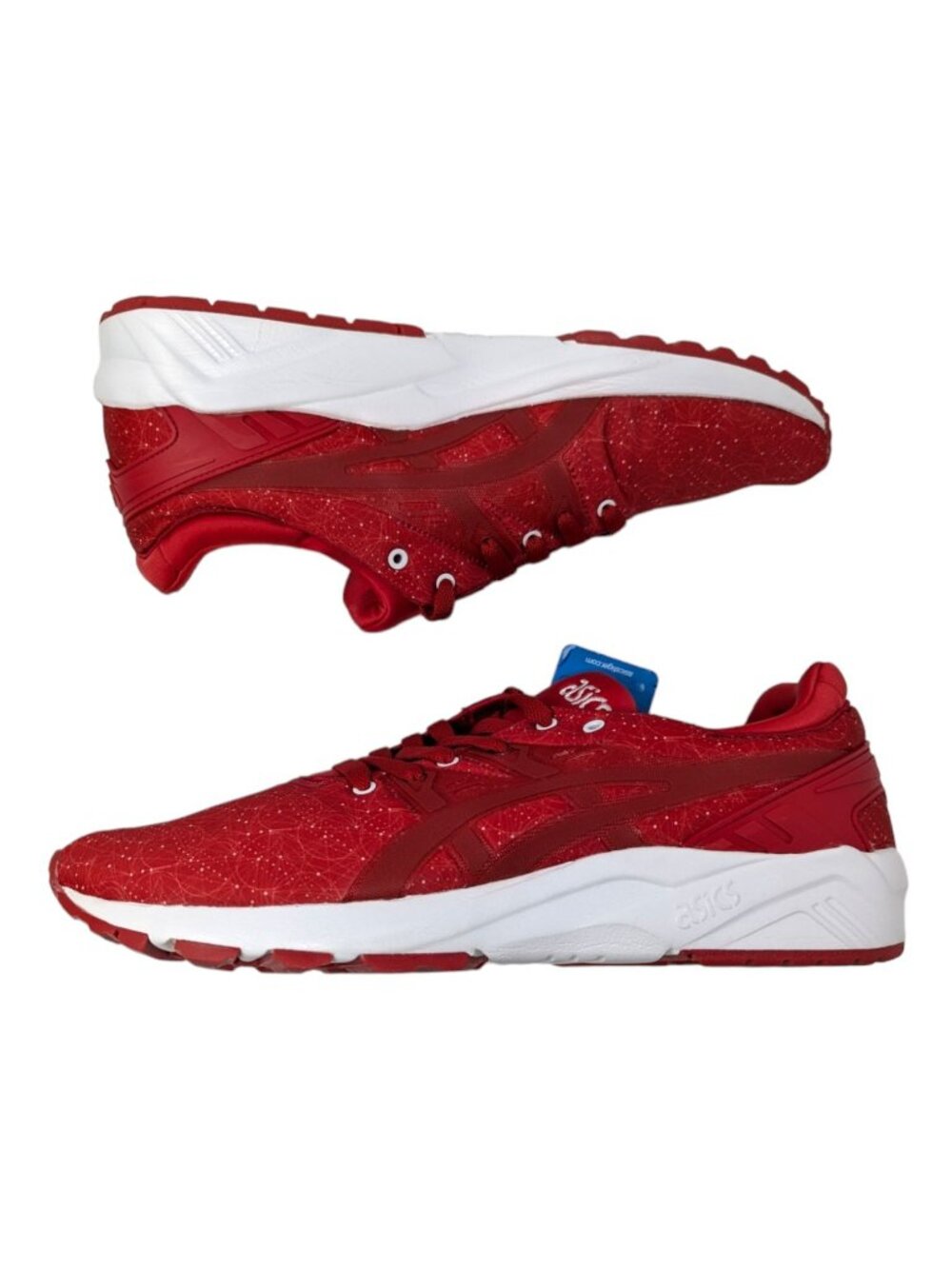 Mens Asics Gel-Kayano Trainer EVO Red Running Shoes Sneakers Trainers Size 11